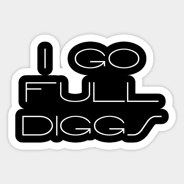Sliders - I GO FULL DIGGS - as featured on The Rewatch Podcast Sticker by The Rewatch Podcast